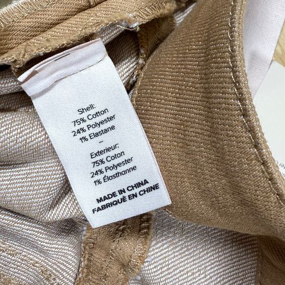 Cinq a Sept Women's Shannon Cropped Flared Leg Khaki Size 0 New With Tags - Picture 4 of 8